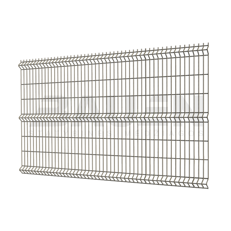 Tvoros segmentai | Segmentinės 3D tvoros panelė 1,23x2,5 m, 4 mm cinkuota