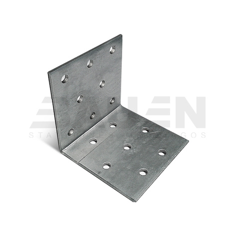 Medienios tvirtinimo elementai | Medinių konstrukcijų kampinis tvirtinimo elementas 60x60x60 mm