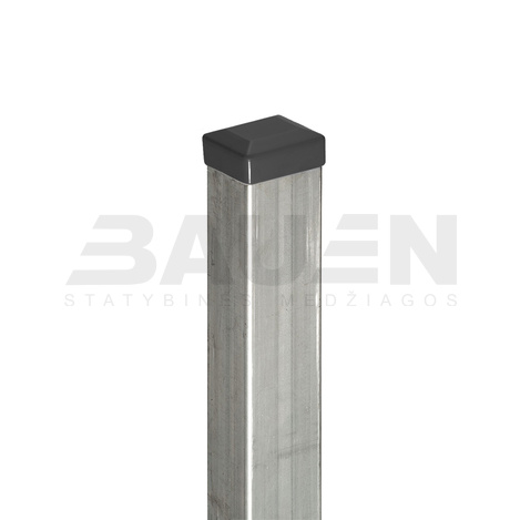 Tvoros stulpai | Metalinis tvoros stulpas 60x40x2500 mm cinkuotas