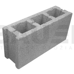 Ventiliaciniai blokeliai | Ventiliacinis trijų kanalų blokelis W3 (52x24 cm)