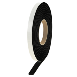 Savaime besiplečianti sandarinimo juosta PENOSIL Expanding Tape 600Pa, juoda, 15/8-12mm, 4,3m/ritinėlyje
