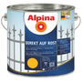 Dažai Alpina geltoni metalo RAL1021 750 ml