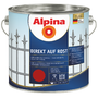 Dažai Alpina raudoni RAL3000 750 ml