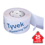 Tyvek® Plastering Tape – tinkuojama lipni juosta langų ir durų sandarinimui (150 mm., 25 m.)