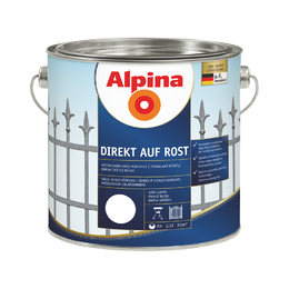 Dažai Alpina Balti metalo RAL9016 750 ml