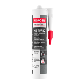 Elastingi momentinio sukibimo klijai PENOSIL MS TURBO,balti, 290 ml