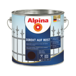 Dažai Alpina šokolado sp. RAL8017 750 ml