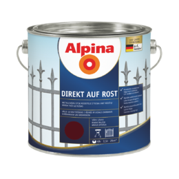 Dažai Alpina vyno raudonumo RAL3005 750 ml