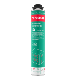 Žieminės sandarinimo putos PENOSIL Installation Gunfoam 65 Winter 191, šviesiai geltonos, 870 ml