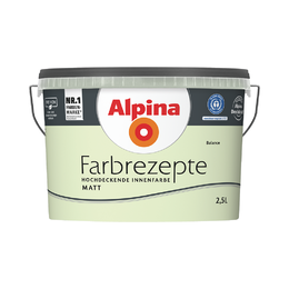 Spalvoti vidaus dažai ALPINA Farbrezepte Balance 2,5 Ltr.