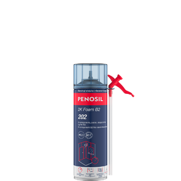 Dvikomponentės sandarinimo putos PENOSIL 2K Foam B2 202, žalios, 400 ml