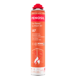 Ugniai atsparios sandarinimo putos PENOSIL Fire Rated Gunfoam B1 187, rožinė, 750 ml