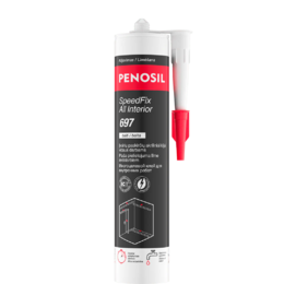 Klijai vidaus darbams PENOSIL SpeedFix All Interior 697, balti, 290 ml