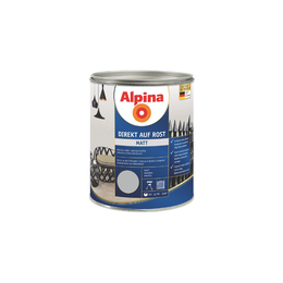 Dažai Alpina Pilki matiniai metalo RAL7016 750 ml