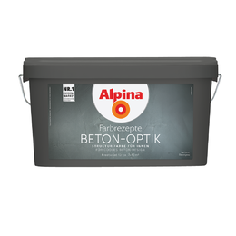 Dekoratyviniai dažai Alpina BETON-OPTIK SET Hellgrau šv. pilka (kompl.)