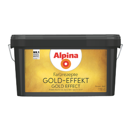 Dekoratyviniai dažai Alpina GOLD-EFFEKT Gold SET (kompl.)