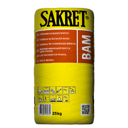 Išlyginamasis mišinys grindims SAKRET BAM, 25 kg           