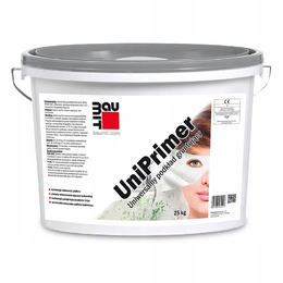 Universalus fasadinis gruntas su kvarciniu smėliu, BAUMIT UniPrimer, 5 Kg.