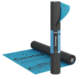 Difuzinė plėvelė Corotop Blue 140 g/m2, su lipniais šonais, (75m2)
