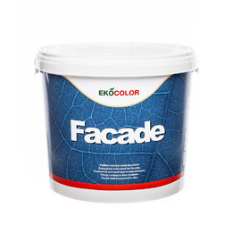 Ypač atsparūs atmosferos ir UV poveikiui lateksiniai dažai EKOCOLOR Facade, 5 L