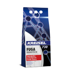 Plytelių siūlių glaistas nanotechnologijų pagrindu KREISEL FUGA NANOTECH 730 (1-20 mm) 5 kg.
