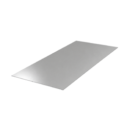 Lygi skarda HANBUD 0.5 mm., 1250 mm., blizgi pilka aliuminio RAL9007