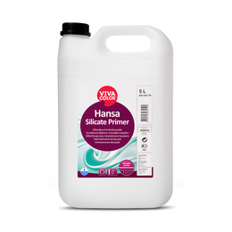 Silikatinis gruntas mineraliniams fasadams VIVACOLOR Hansa Silicate Primer 5,0l