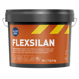 Grindų dangos klijai KIILTO Pro FlexSilan, 10 L.