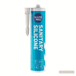 Silikonas KIILTO Pro Sanitary, 28 Sand, 310 ml.
