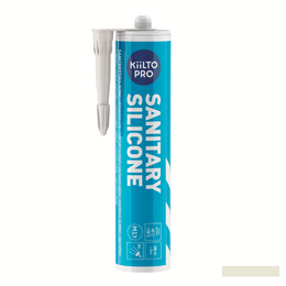 Silikonas KIILTO Pro Sanitary, 43 Pearl, 310 ml.