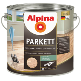 Matinis lakas parketui Alpina PARKETT SM 750 ml.