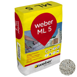 Spalvotas cementinis mūro mišinys WEBER ML5 156 Viipus, 25 Kg.