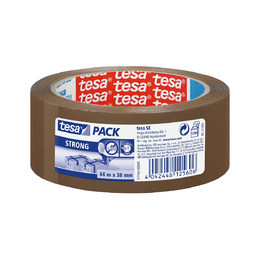 Pakavimo juosta TESA Tesapack Strong (57166) 66 m x 38 mm., ruda