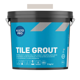 Keramikinių ir klinkerinių plytelių siūlių glaistas (1-6 mm.) KIILTO Pro Tile grout, 28 Sand, 3 kg.