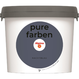Spalvoti vidaus dažai Alpina Pure Farben Nachtblau 2,5 Ltr.