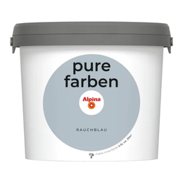 Spalvoti vidaus dažai Alpina Pure Farben Rauchblau 2,5 Ltr.