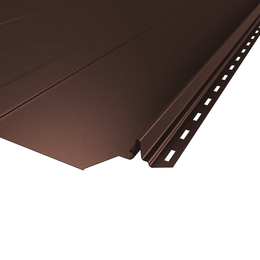 Klasikinė skarda Hanbud PHR560 "Trapecija 2" 0,5-0.7 mm., (525mm) ruda, blizgi (RAL8017), m2