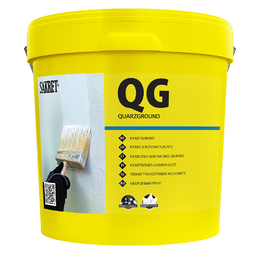 Kvarcinis gruntas mažai įgeriantiems pagrindams, SAKRET QG, 1.5 Kg.