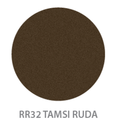 Lietvamzdžio viršutinė alkūnė Ruukki 125/90 mm Tamsiai Ruda