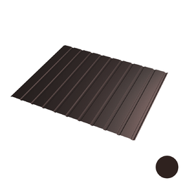 Profiliuota skarda HANBUD T-7 (0,47mm) matinė tams., ruda (RAL8019), 1220 x 2500 mm.