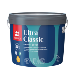 Medinių fasadų aukštos kokybės dažai Tikkurila Ultra Classic 2.7l BAZĖ A