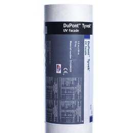 DuPont™ Tyvek® UV Facade – kvėpuojanti juoda difuzinė membrana ventiliuojamiems fasadams (150 m2)