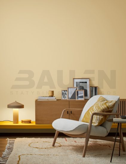 Dažai | Spalvoti vidaus dažai Alpina Pure Farben Beigegelb 2,5 Ltr.