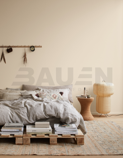 Dažai | Spalvoti vidaus dažai Alpina Pure Farben Mandelbeige 2,5 Ltr.