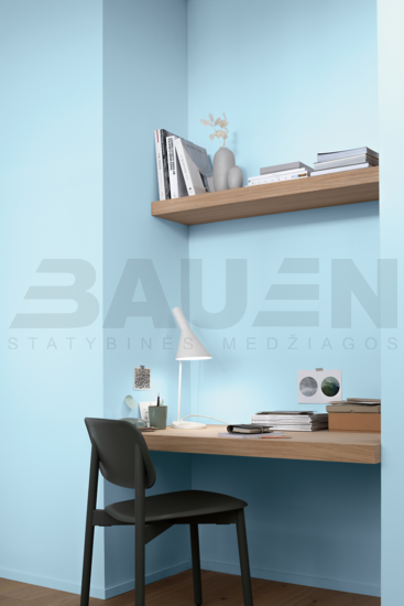 Dažai | Spalvoti vidaus dažai Alpina Pure Farben Wellenblau 2,5 Ltr.