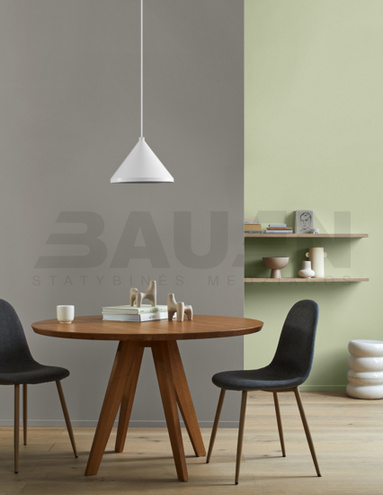 Dažai | Spalvoti vidaus dažai Alpina Pure Farben Felsgrau 2,5 Ltr.