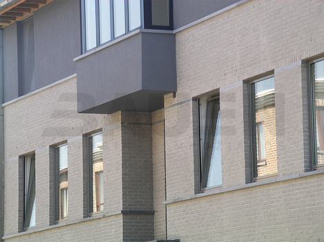 Apdailos  | Belgiška apdailos plyta WIENERBERGER TERCA Agora Zilvergrijs Eco-brick® WF