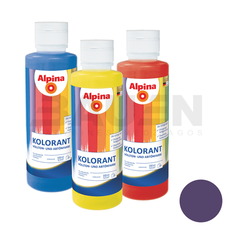 Dažai | Dažai rankiniam tonavimui Alpina Kolorant Violett, violetinė, 500 ml.
