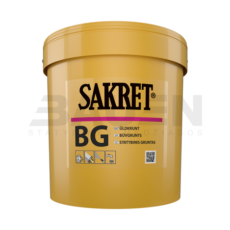 Gruntai | Statybinis gruntas SAKRET BG 20l