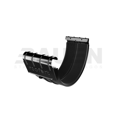 Jungtys | Latako jungtis/apkaba (7cm) Roofart 150mm., juoda (RAL9005)
